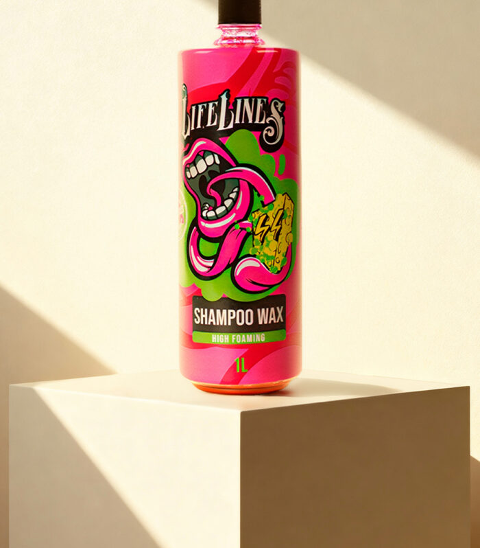 شامبو واكس 1 لتر احمر