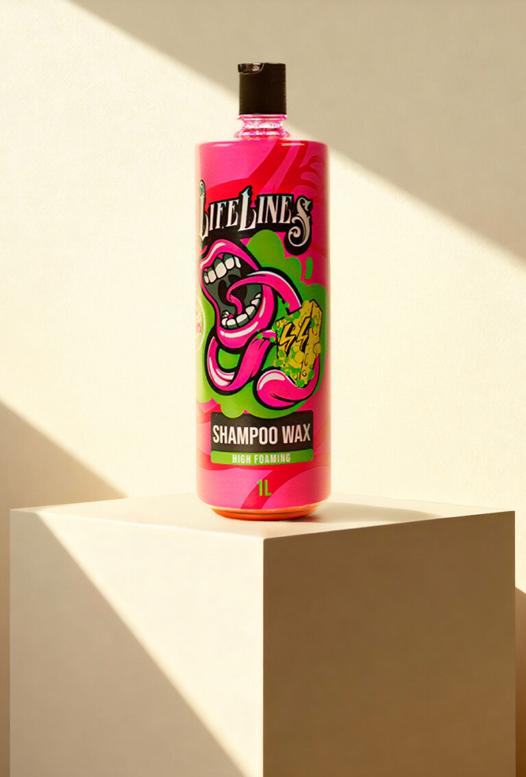 شامبو واكس 1 لتر احمر